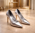 9cm Classic Silver Stiletto