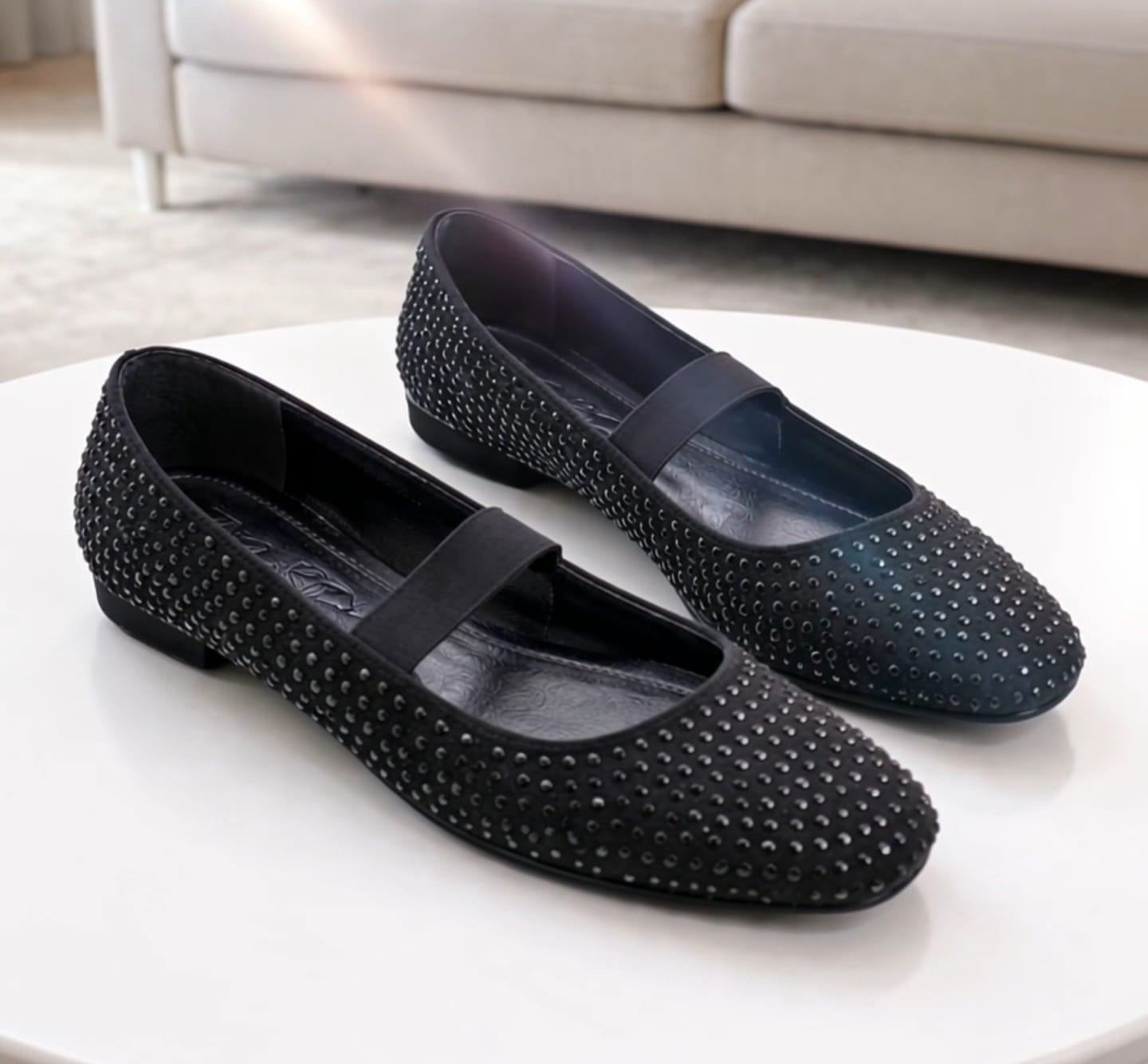 Square Toe Elegant Ballerinas
