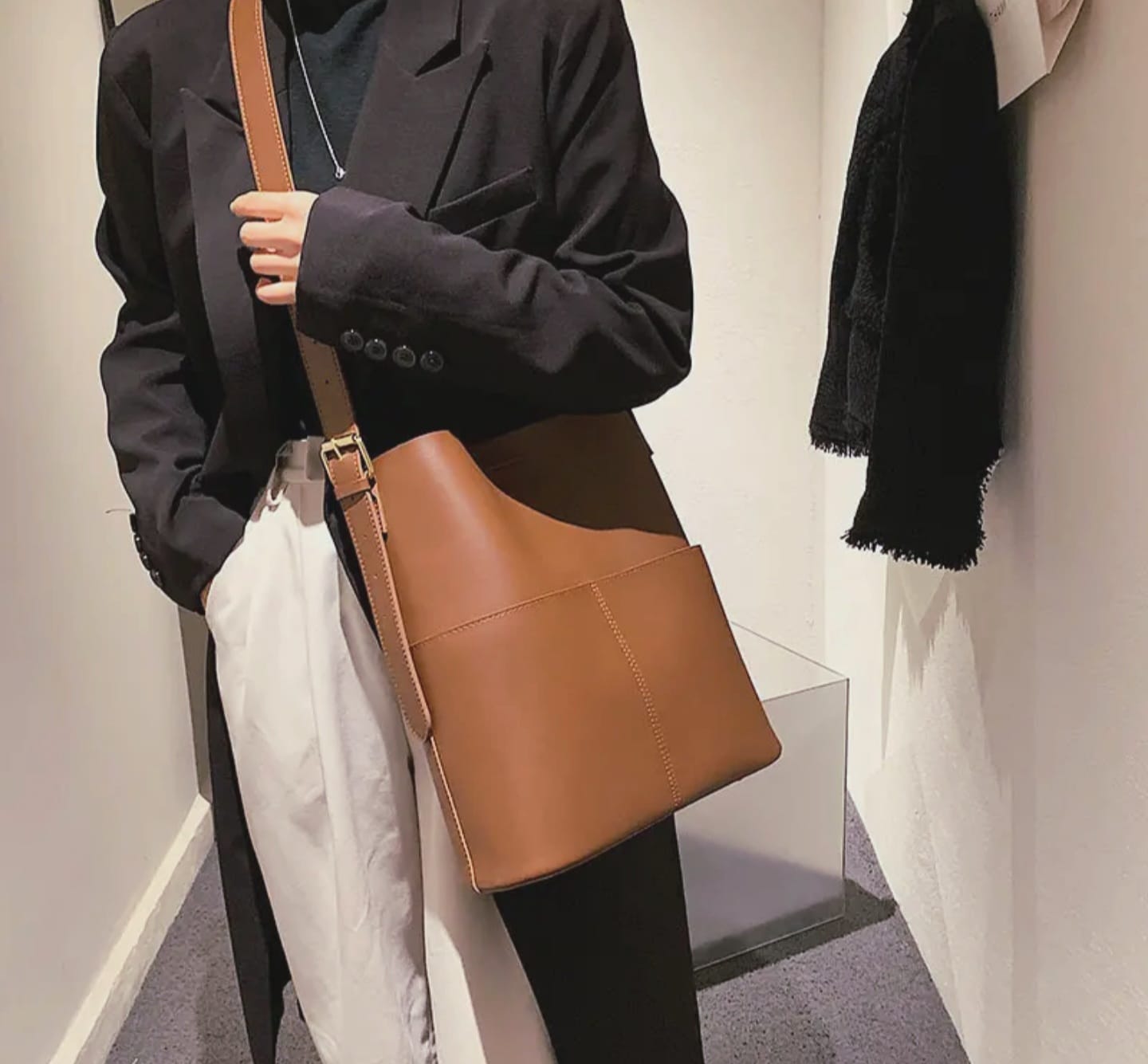 Casual Havane Shoulder Bag
