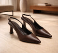 Classic Brown Slingback