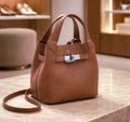 Brown Designer Handbag