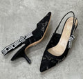 6cm Designer Slingback