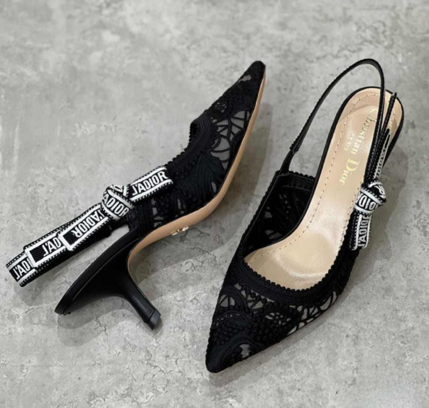 6cm Designer Slingback