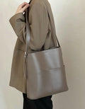 Casual Greige Shoulder Bag
