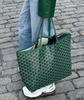 Oversized Green Designer Bag