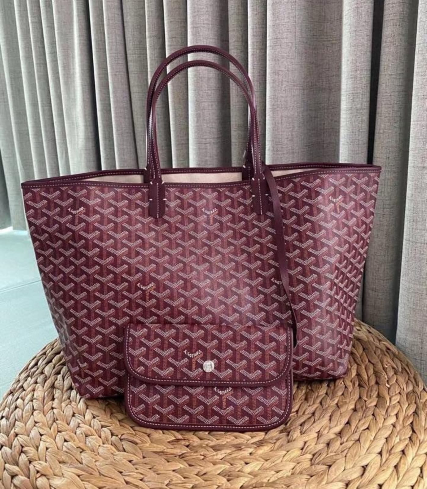 Oversized Red Designer Bag