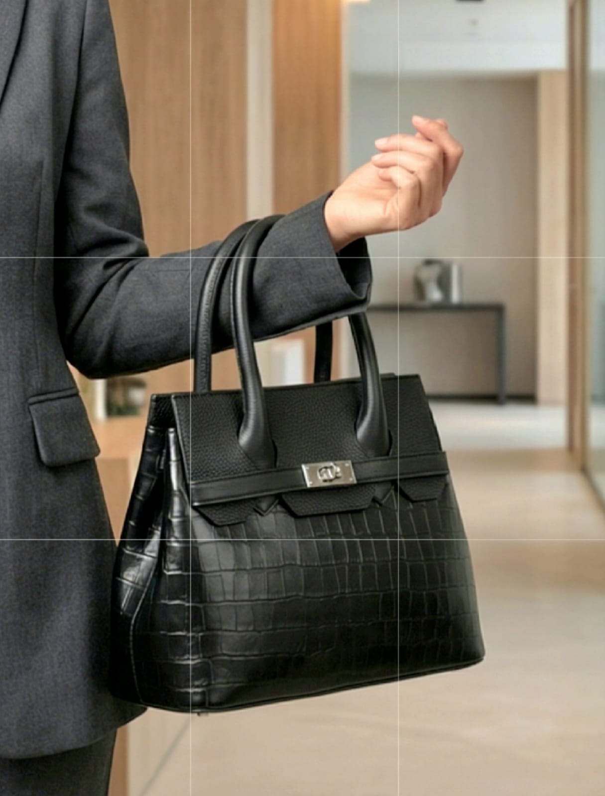 Medium Structured Handbag
