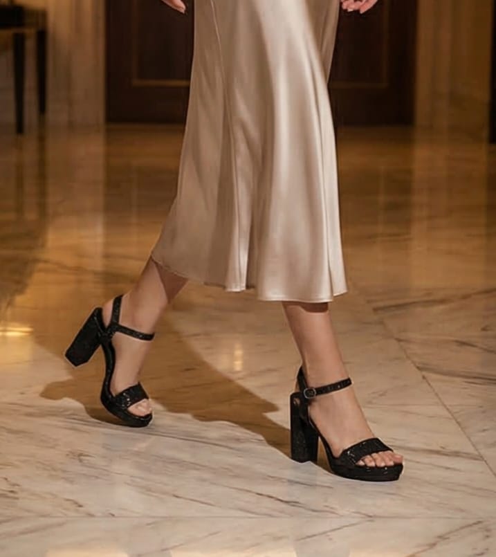 9.5cm Platform Sandals