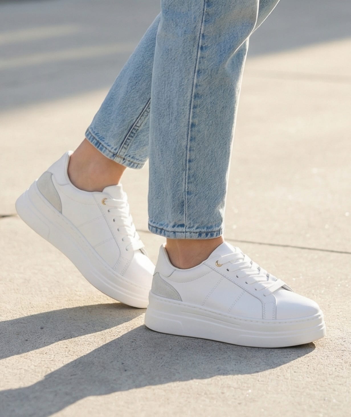 Everyday White Sneakers - Multi