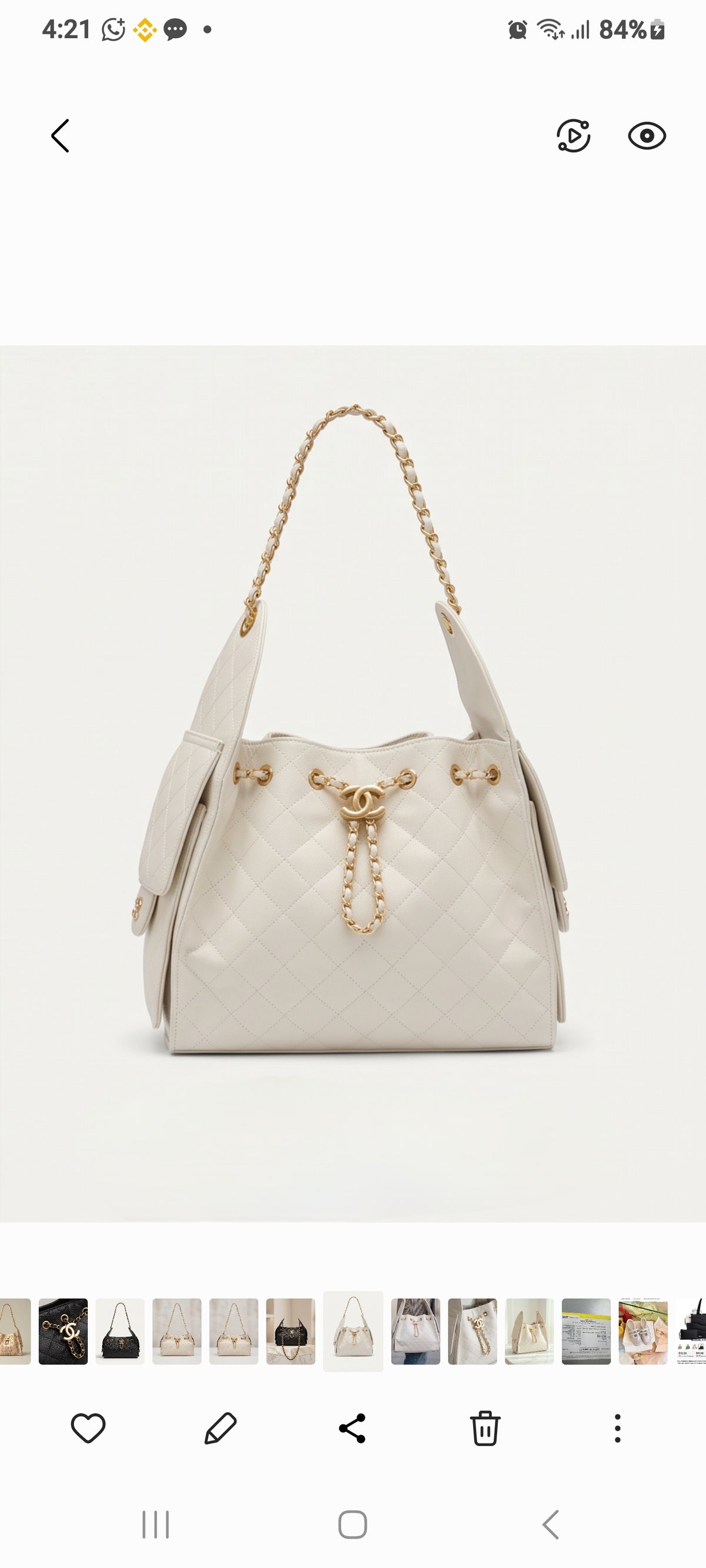 Leather designer's bag by Monroe Lace featuring a sleek, stylish design with top handles and premium leather finish.