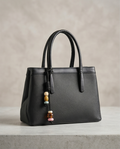 Medium size black handbag 28cm/16cm