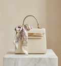 Small size ecru crossbag 20cm/16cm