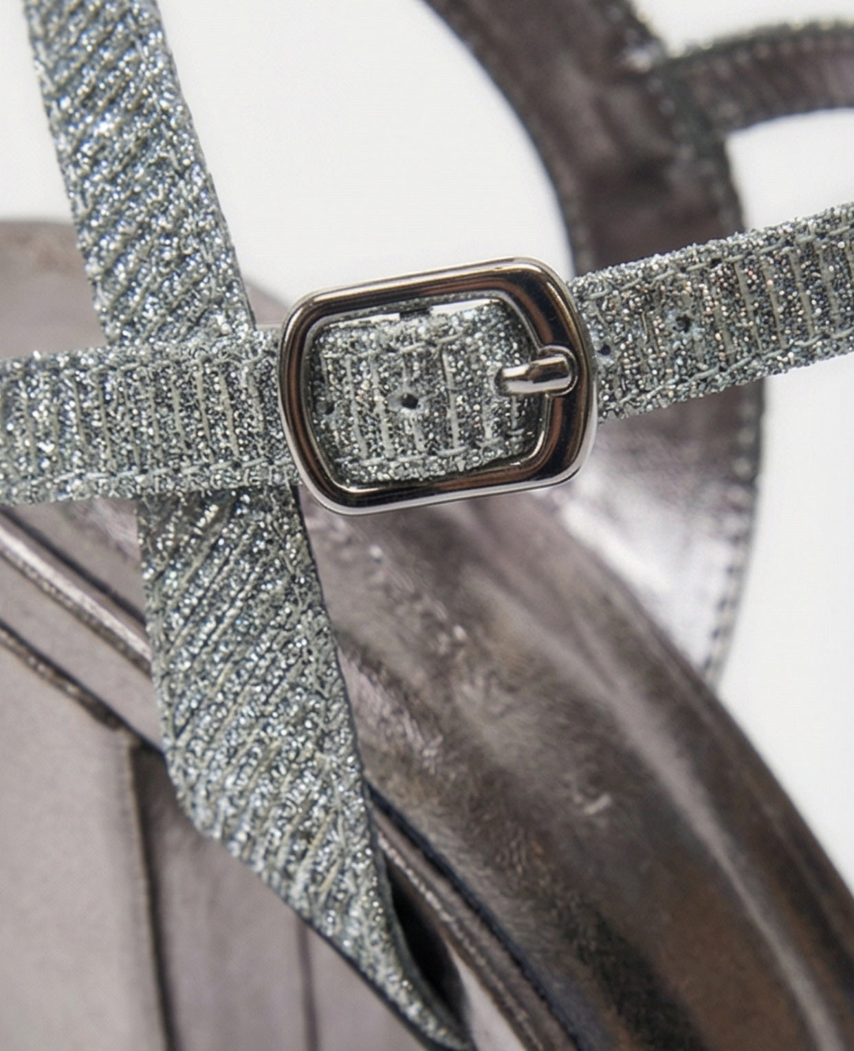 12.5cm platform anthracite sandals