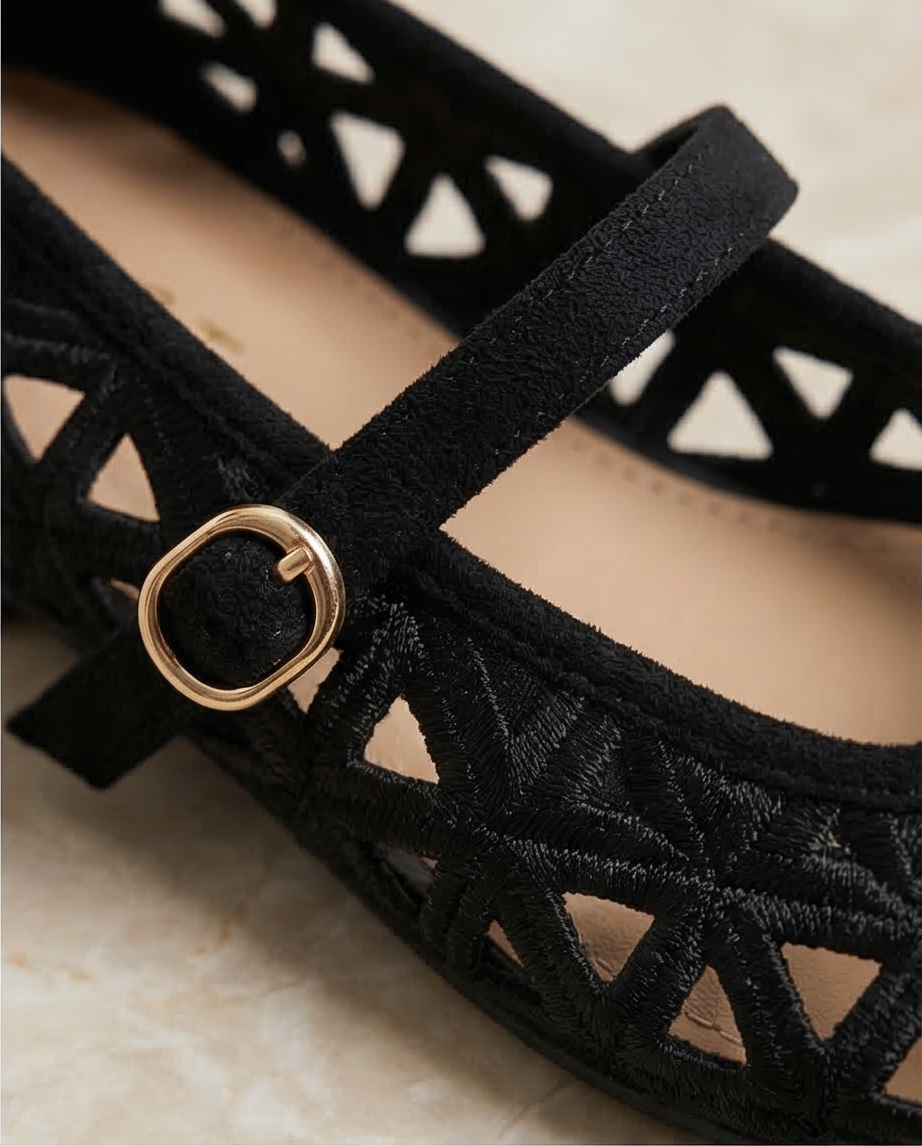 Black ballerinas