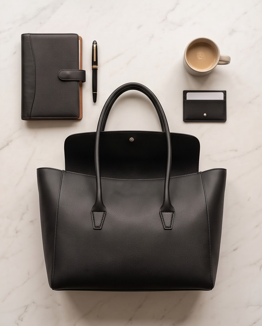Large casual tote bag by Monroe Lace, featuring sturdy handles and spacious interior for everyday use.