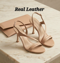 9cm heel nude sandals