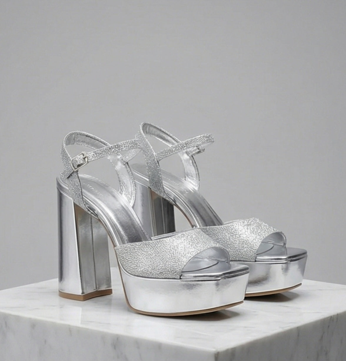 12.5cm platform sandals